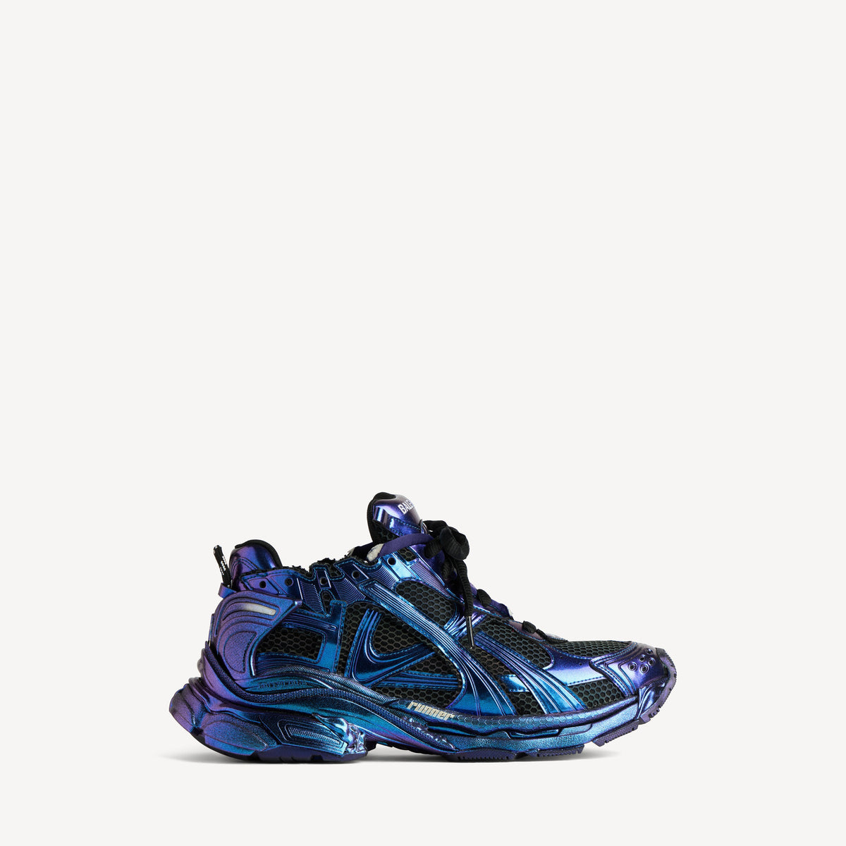 Balenciaga Runner Iridescent Blue Men's Shoes