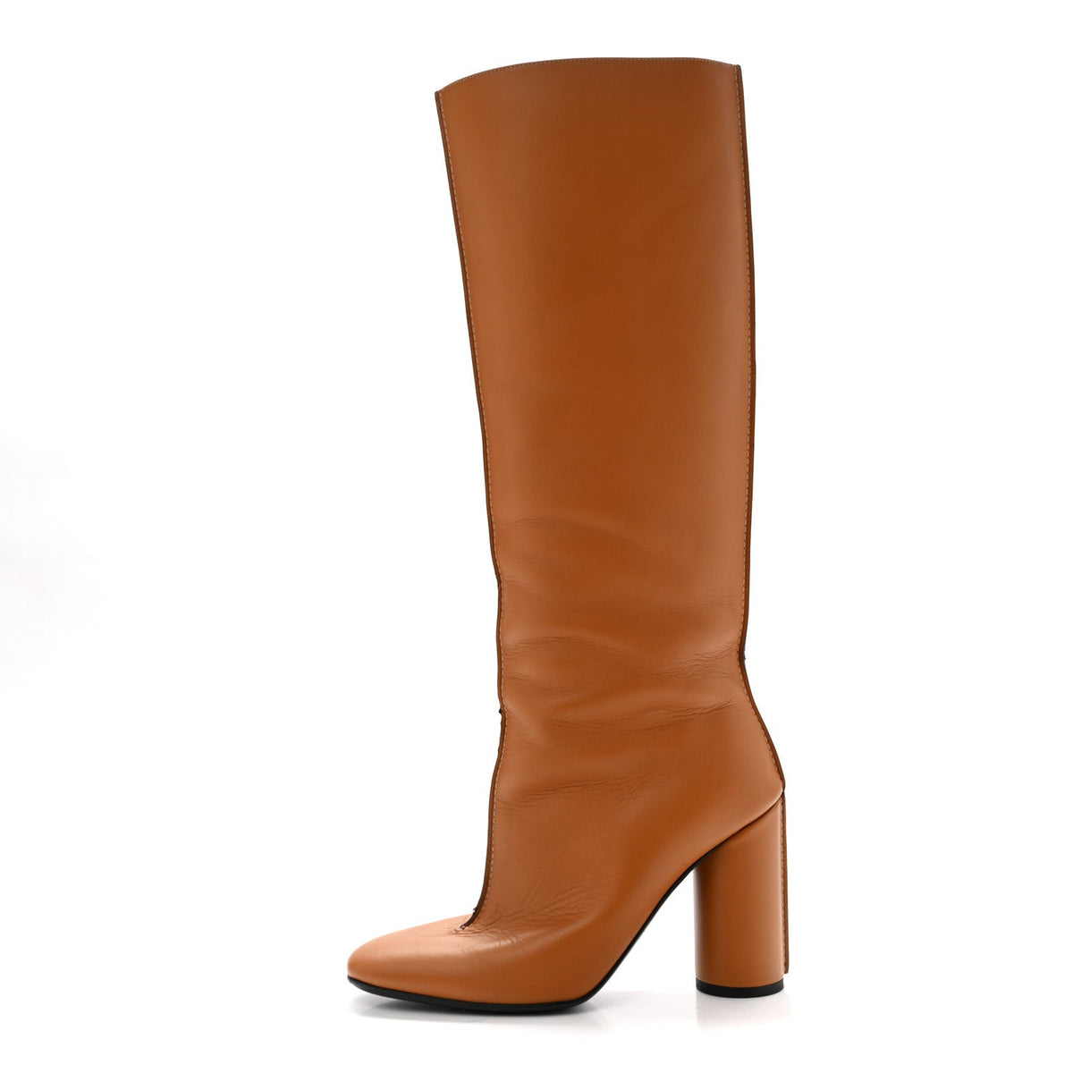 Hermes Calfskin Women's Dressage Boots 36 Beige Dore