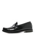 Saint Laurent Lux Calfskin Men's Le Loafer 15 Moccasins 40 Black