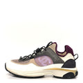 Chanel Fabric Suede Calfskin Mesh Women's CC Sneakers 42 White Grey Purple
