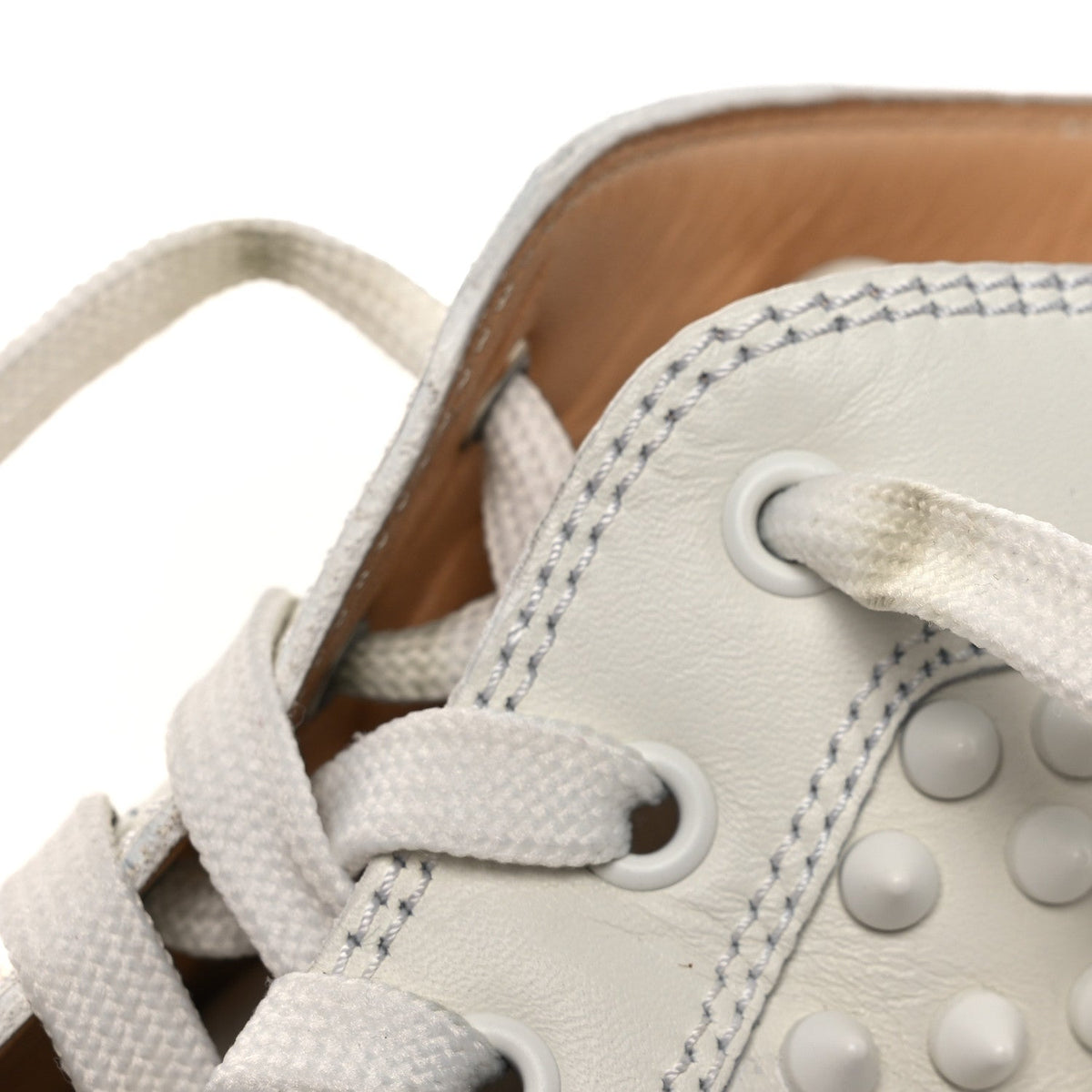 Christian Louboutin Nappa Laminato Men's Yang Louis Flat Sneakers 45 Latte Silver