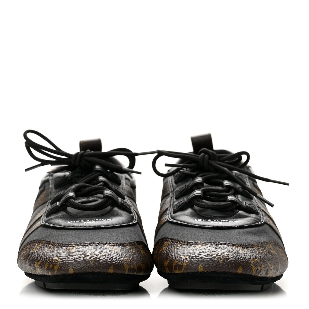 Louis Vuitton Monogram Calfskin Women's LV Sneakerina 41 Black