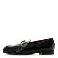 Chanel Crumpled Shiny Lambskin CC Women's Loafers