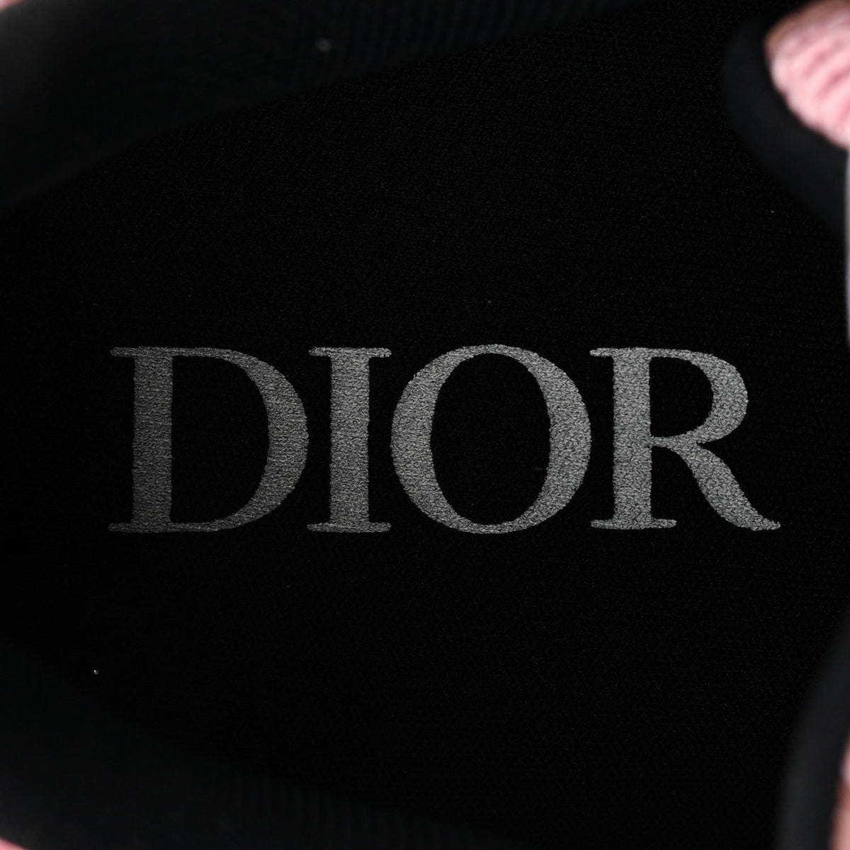 Christian Dior Mesh Calfskin Women's B22 Sneakers 40 Red