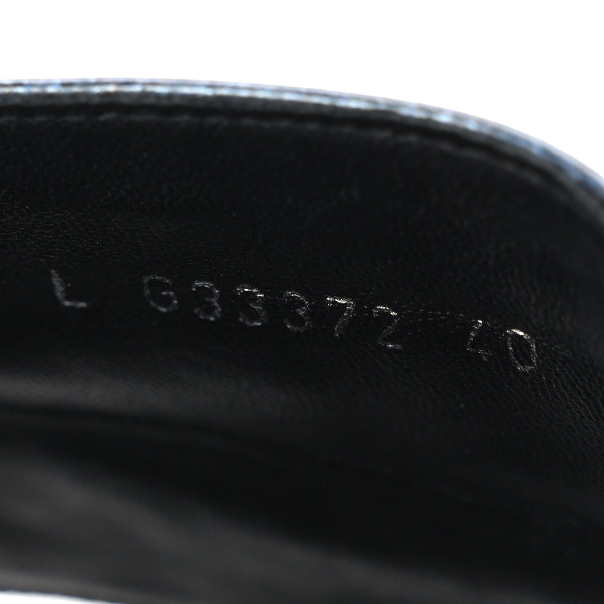 Chanel Lambskin Women's Fantasy Chain Flat Sandals 40 Dark Blue