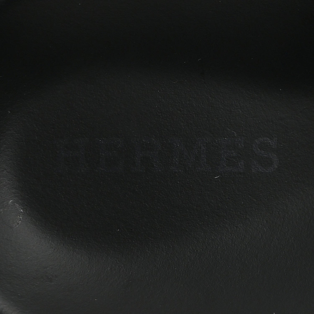 Hermès Calfskin Women's Chypre Sandals 37.5 Black