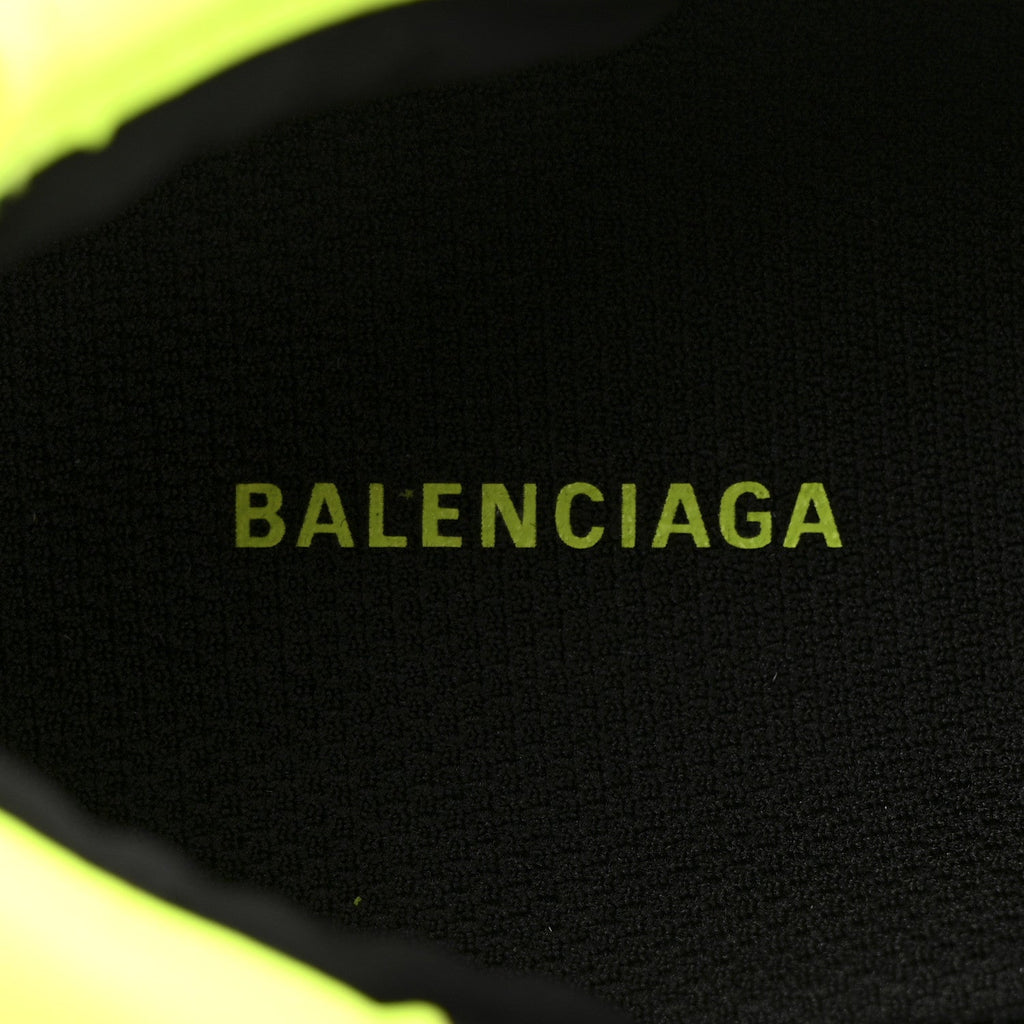 Balenciaga Mesh Rubber Women's Tyrex Sneakers 41 Fluo Yellow
