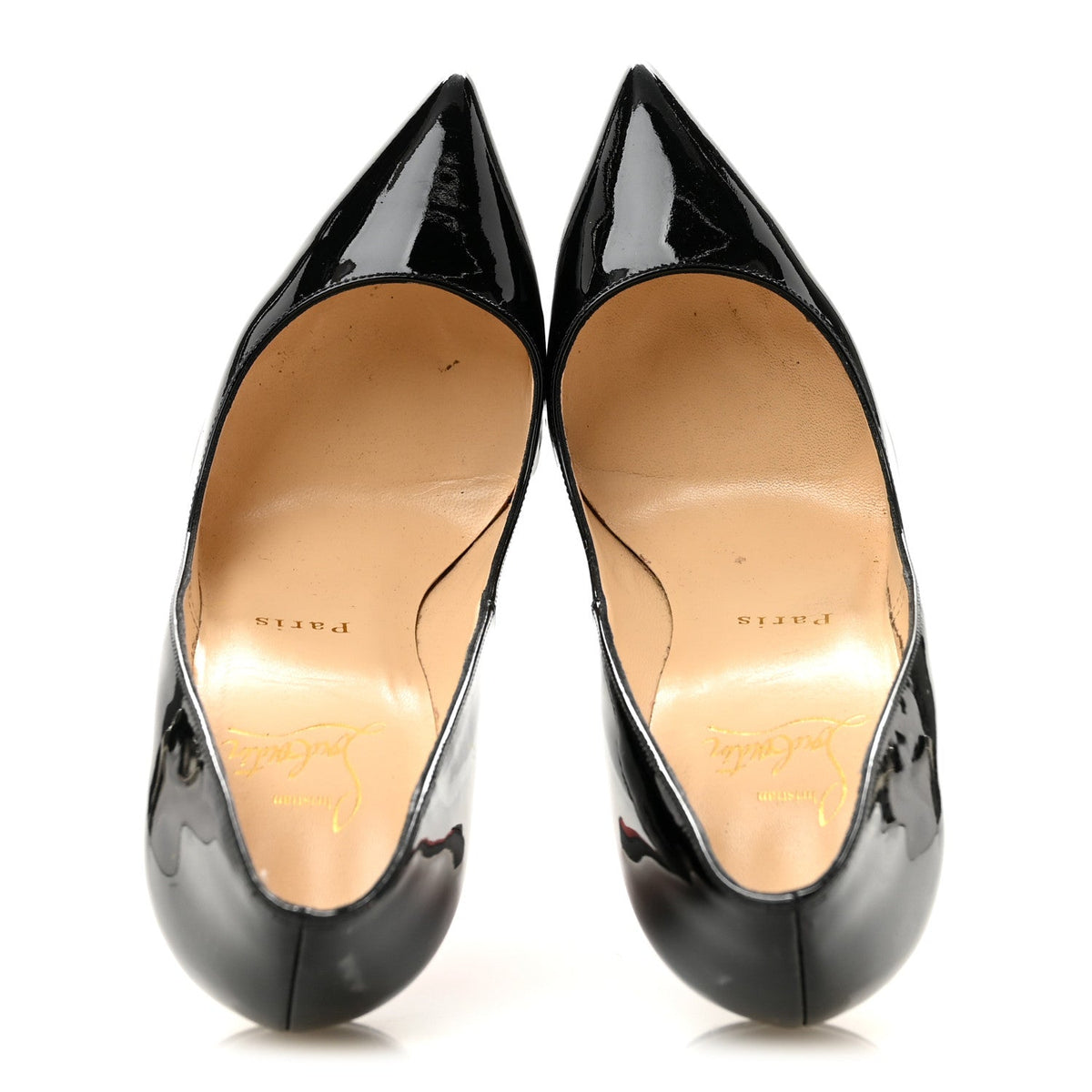 Christian Louboutin Patent So Kate 120 Women's Pumps Black