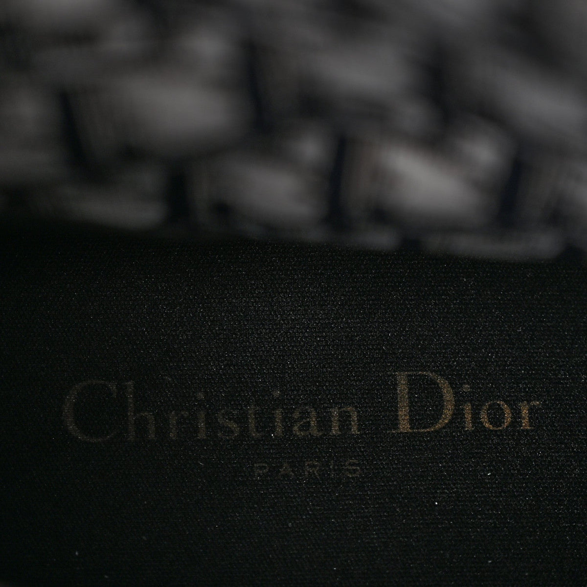 Dior Rubber Women's Diorunion Rain Boots 38 Black Military