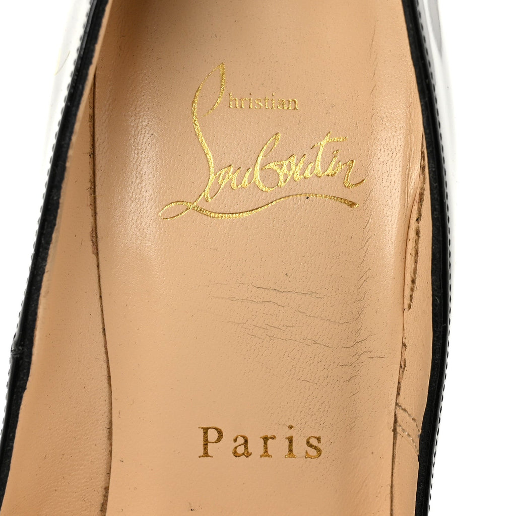 Christian Louboutin Patent So Kate 120 Women's Pumps Black