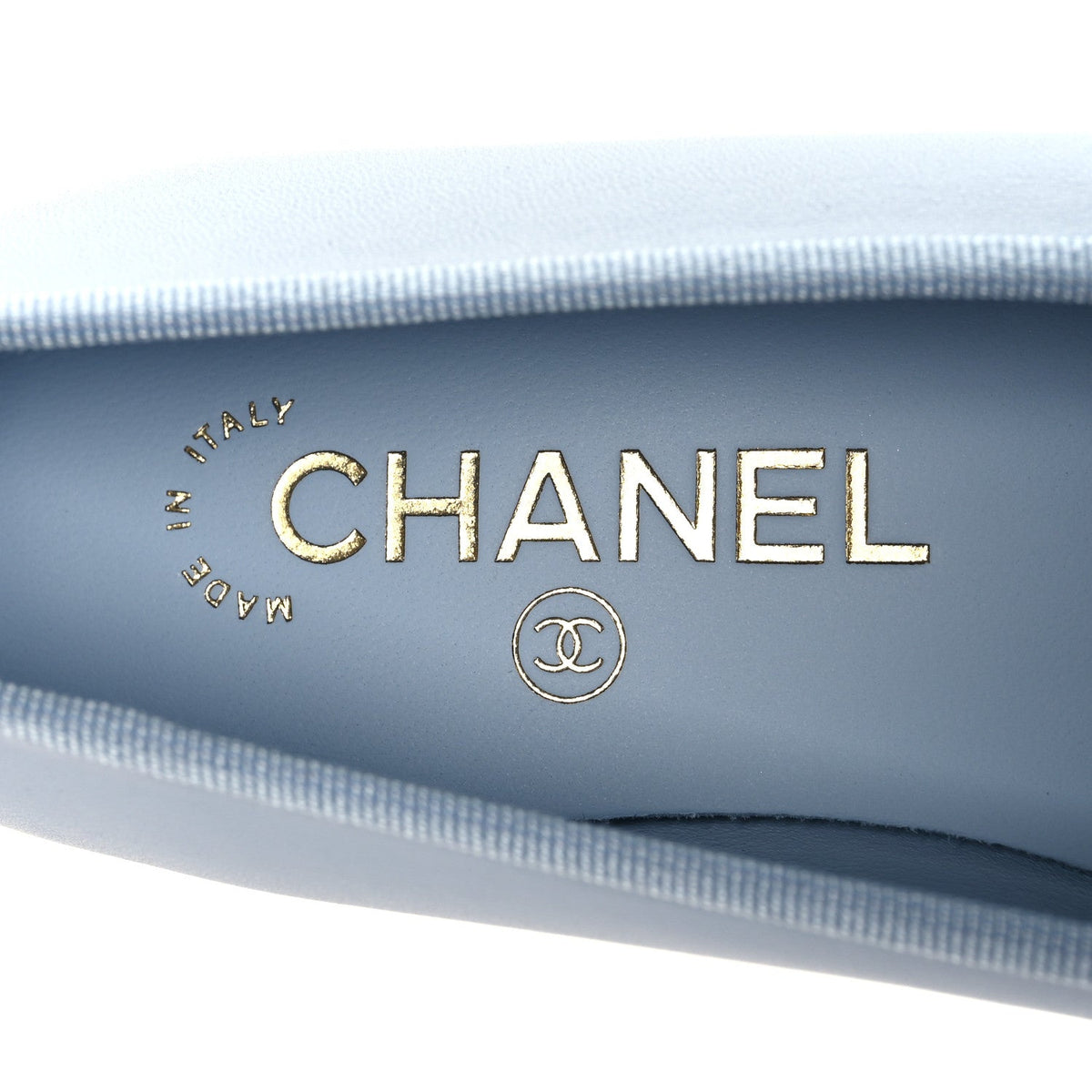 Chanel Cap Toe CC Ballerina Women's Shoes