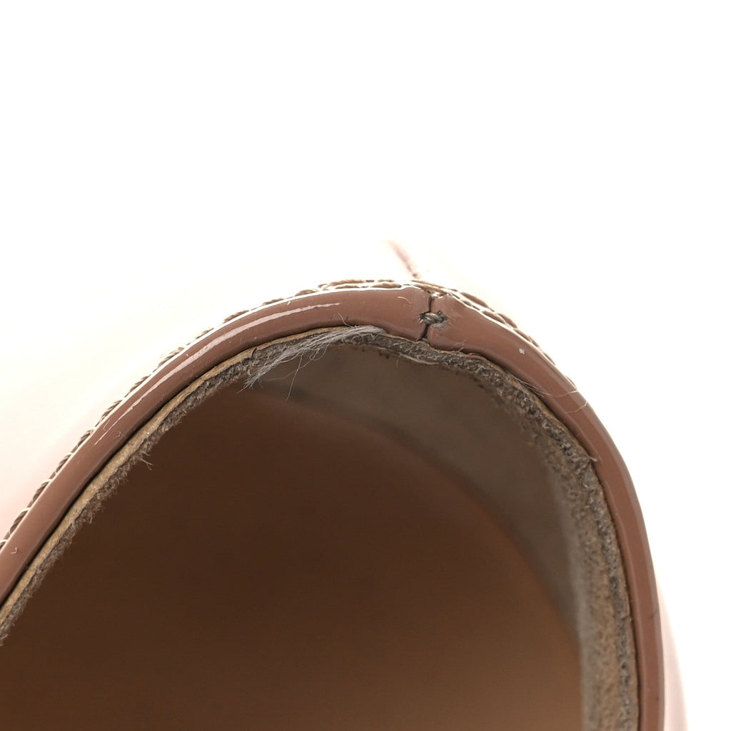 Christian Louboutin Patent Women's So Kate 120 Pumps 41.5 Nude
