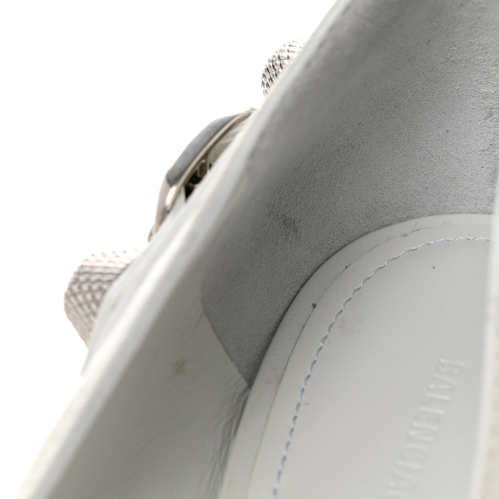 Balenciaga Agneau Women's Arena Cagole 90mm Pumps 38 White
