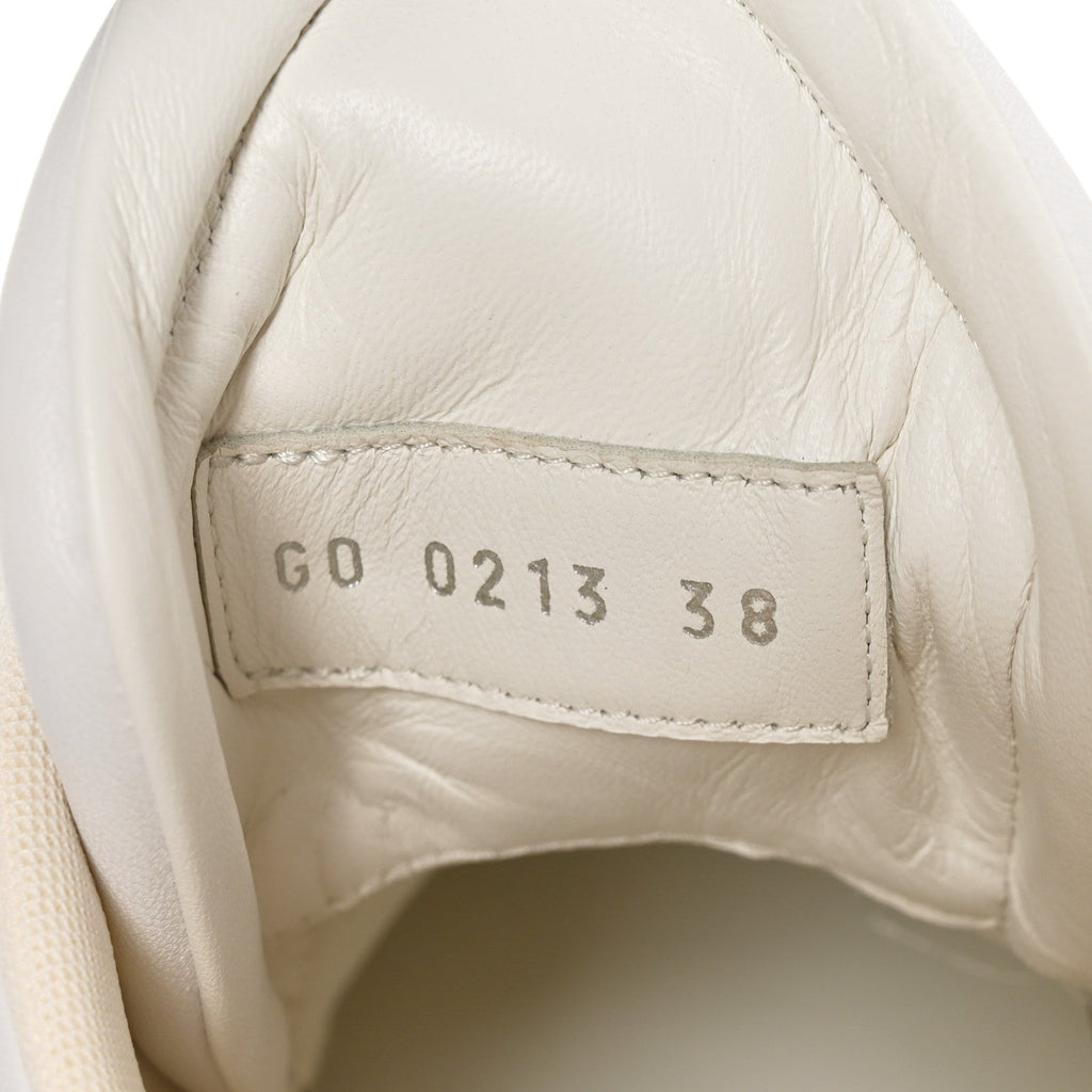 Louis Vuitton Calfskin Technical Nylon Women's LV Archlight Sneakers 38 White Blue Gris