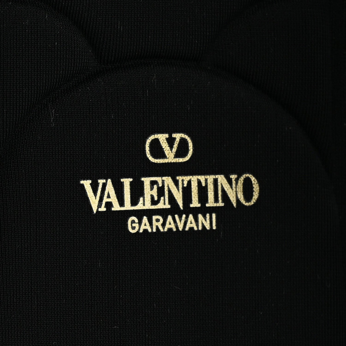 Valentino Garavani Rubber Women's VLogo Ondette Ballerina Flats 41 Black