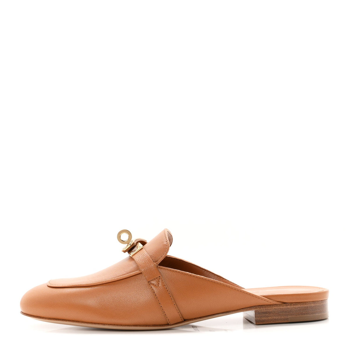Calfskin Oz Mules Naturel