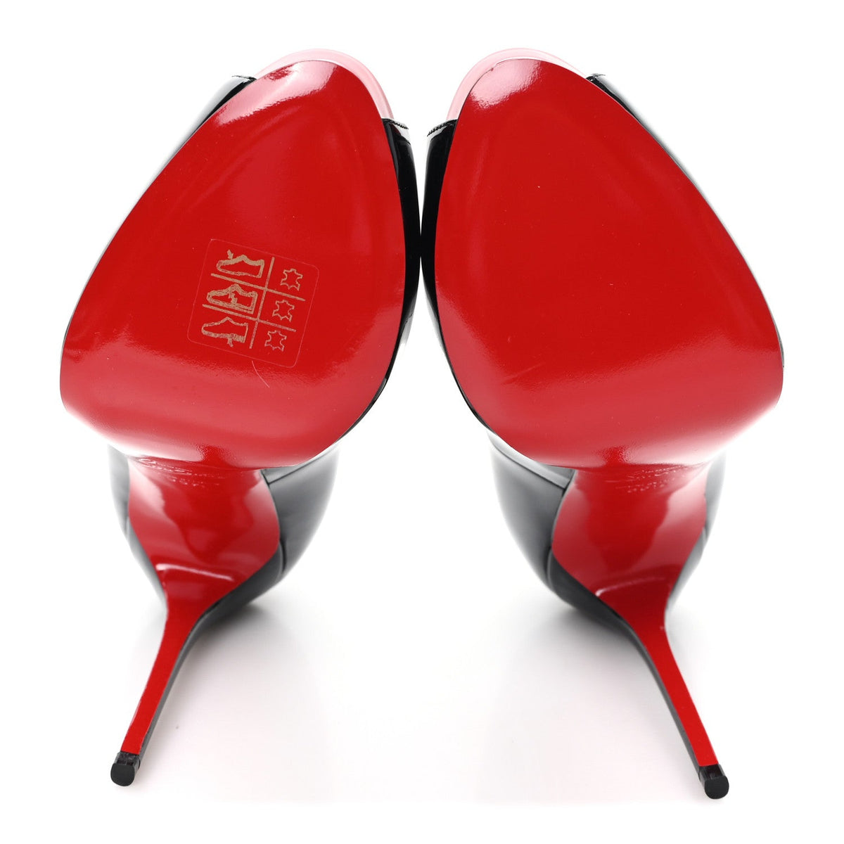 Christian Louboutin Patent Women's New Very Prive 120mm Pumps 35.5 Black