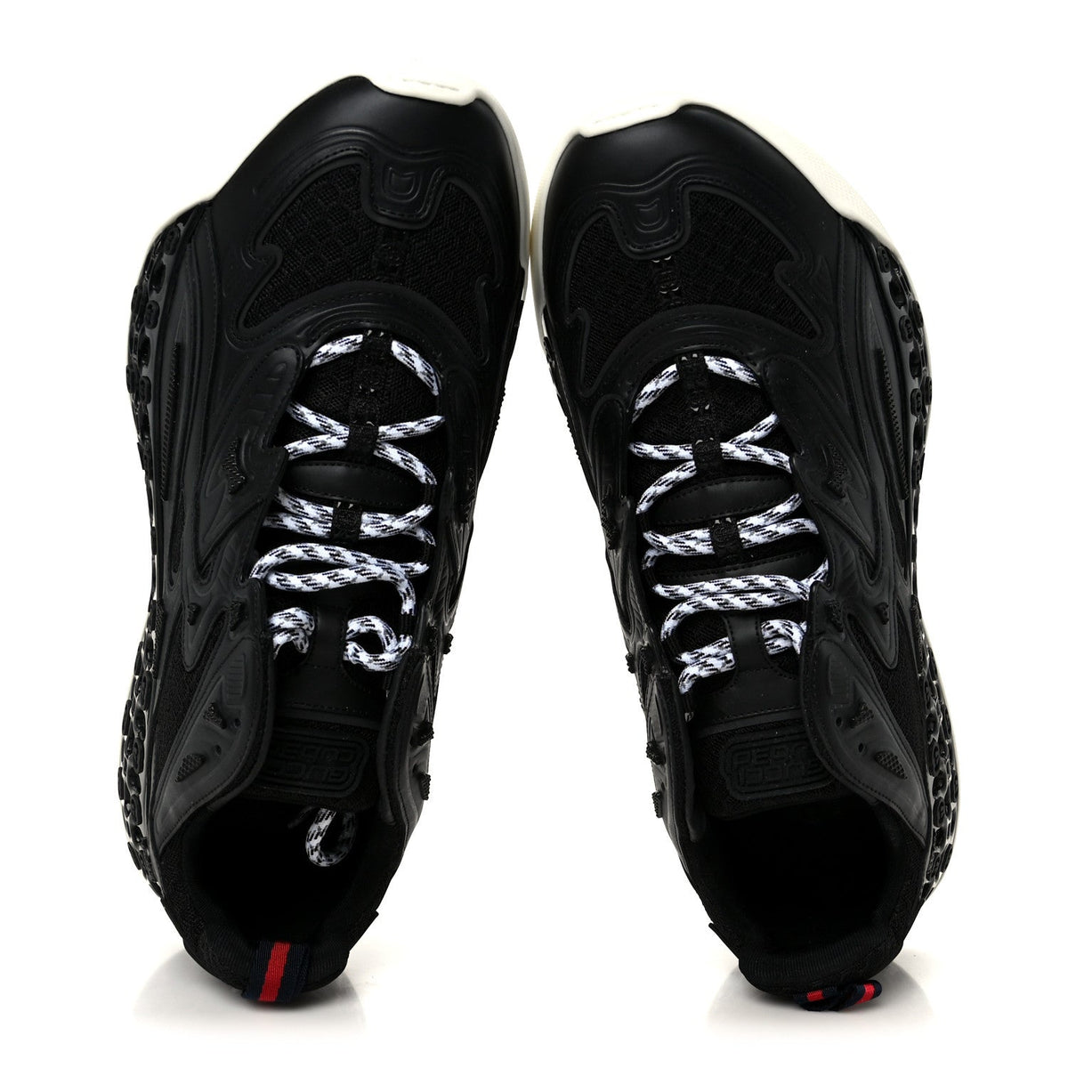 Gucci Demetra Mesh Men's Cub3d Sneakers 10 Black