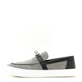 Toile De Coton Calfskin Game Slip On Sneakers Prunoir Black