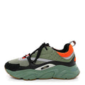 Christian Dior Technical Mesh Calfskin Men's B22 Sneakers 42 Olive Green