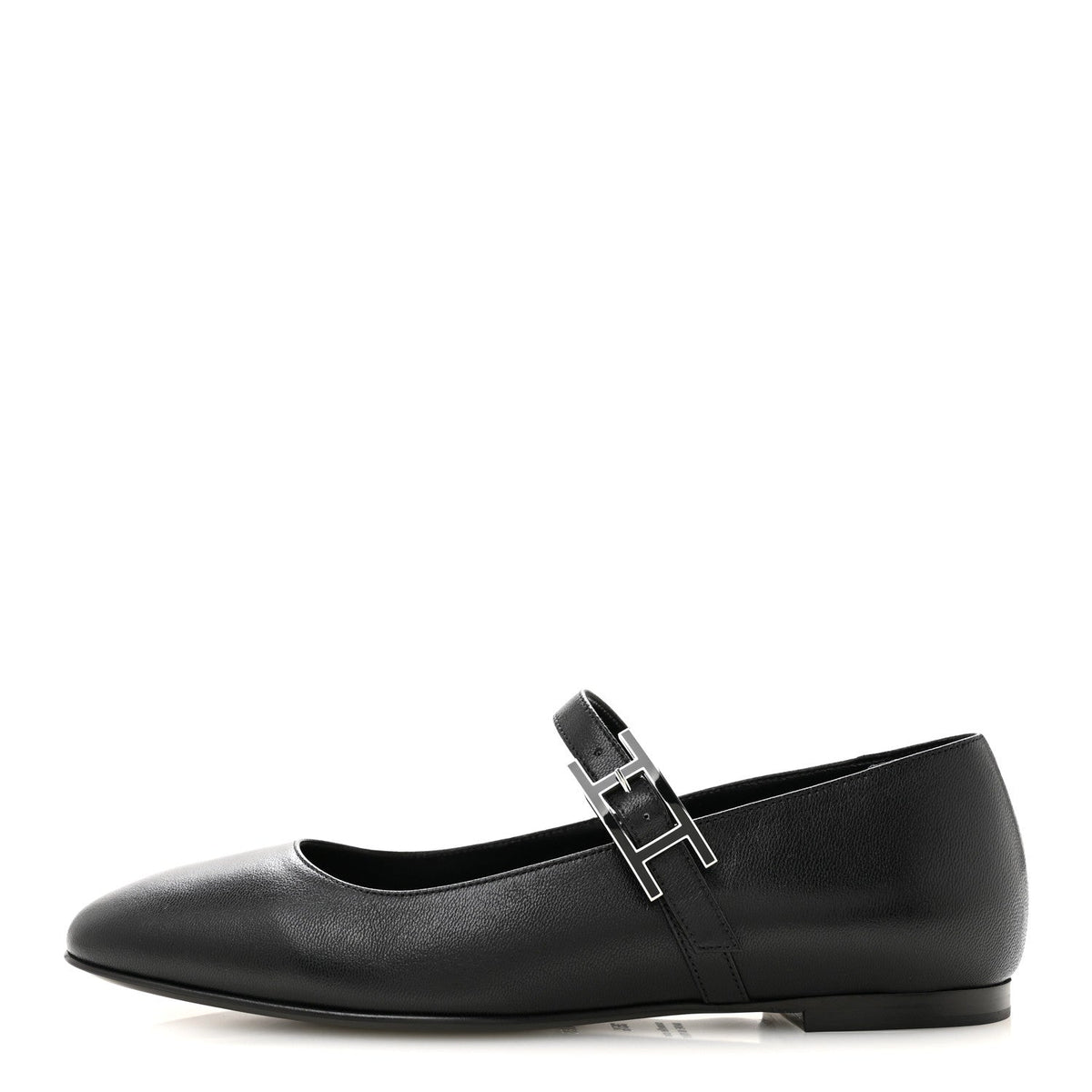 Goatskin Jane Ballet Flats Black