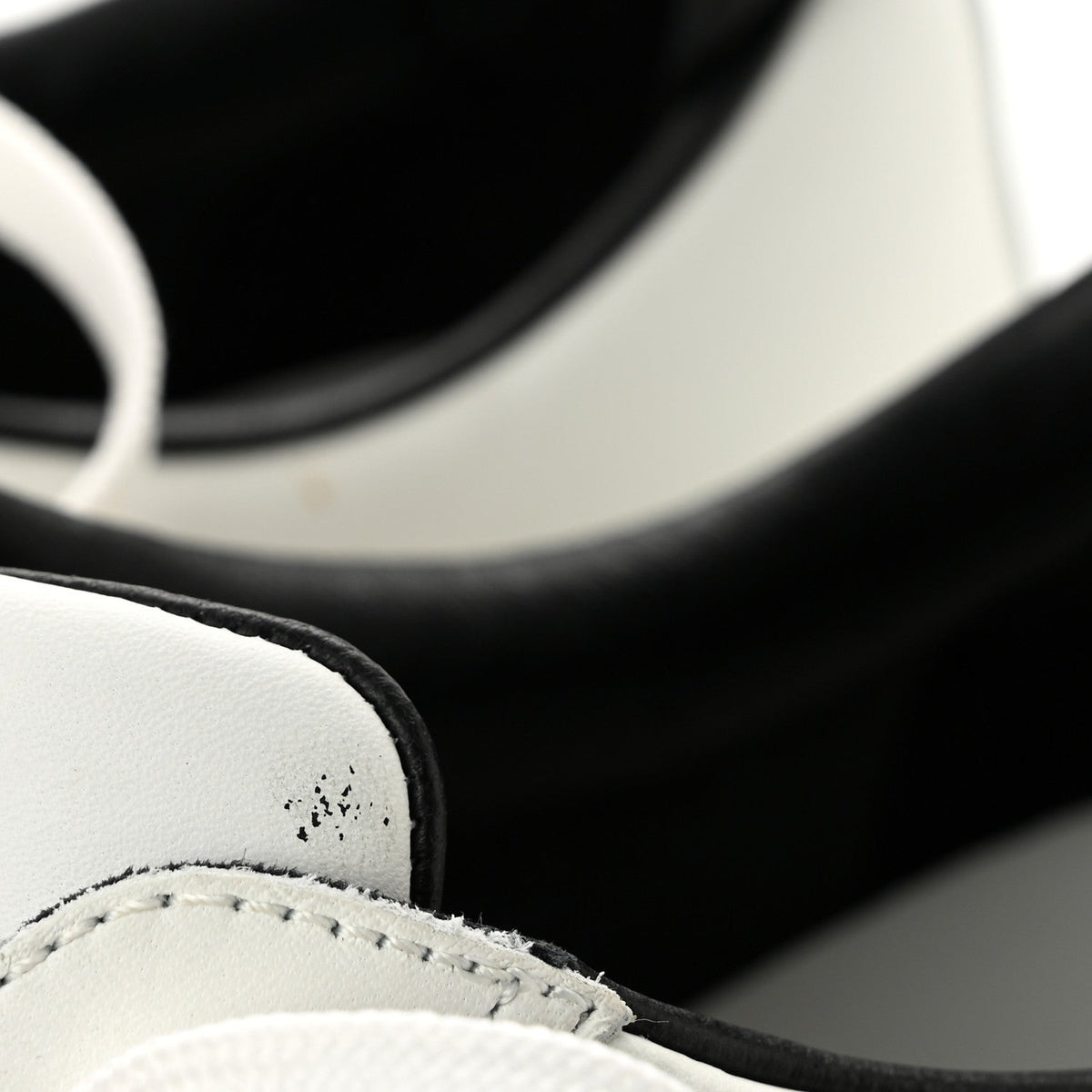 Chanel Calfskin CC Men's Sneakers White