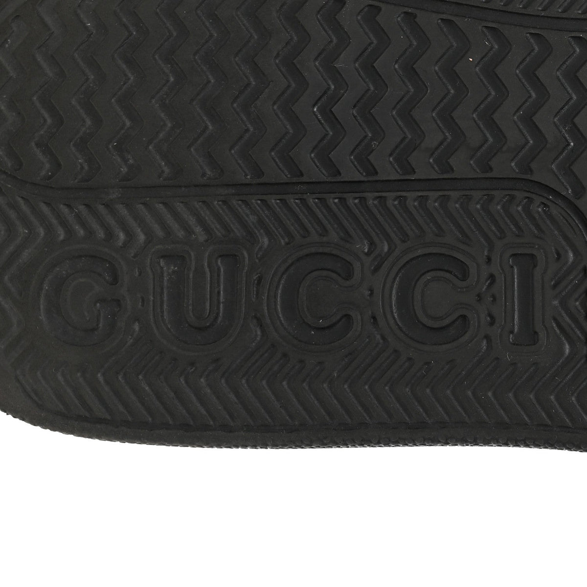 Gucci Calfskin Men's GG Tennis Embossed 55mm Sneakers 8.5 Black White
