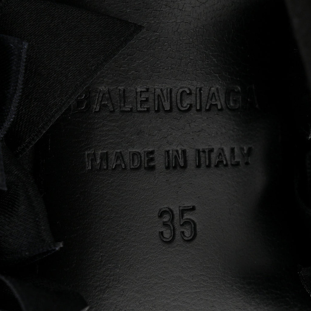 Balenciaga Satin Women's Marie A Bows All Over 110mm Pumps 35 Black