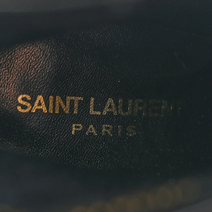Saint Laurent Suede Women's Kate 85 Zip Booties 39.5 Black