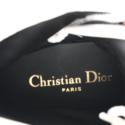 Christian Dior Calfskin Technical Fabric Women's D-Rise 35mm Boots 39.5 Black