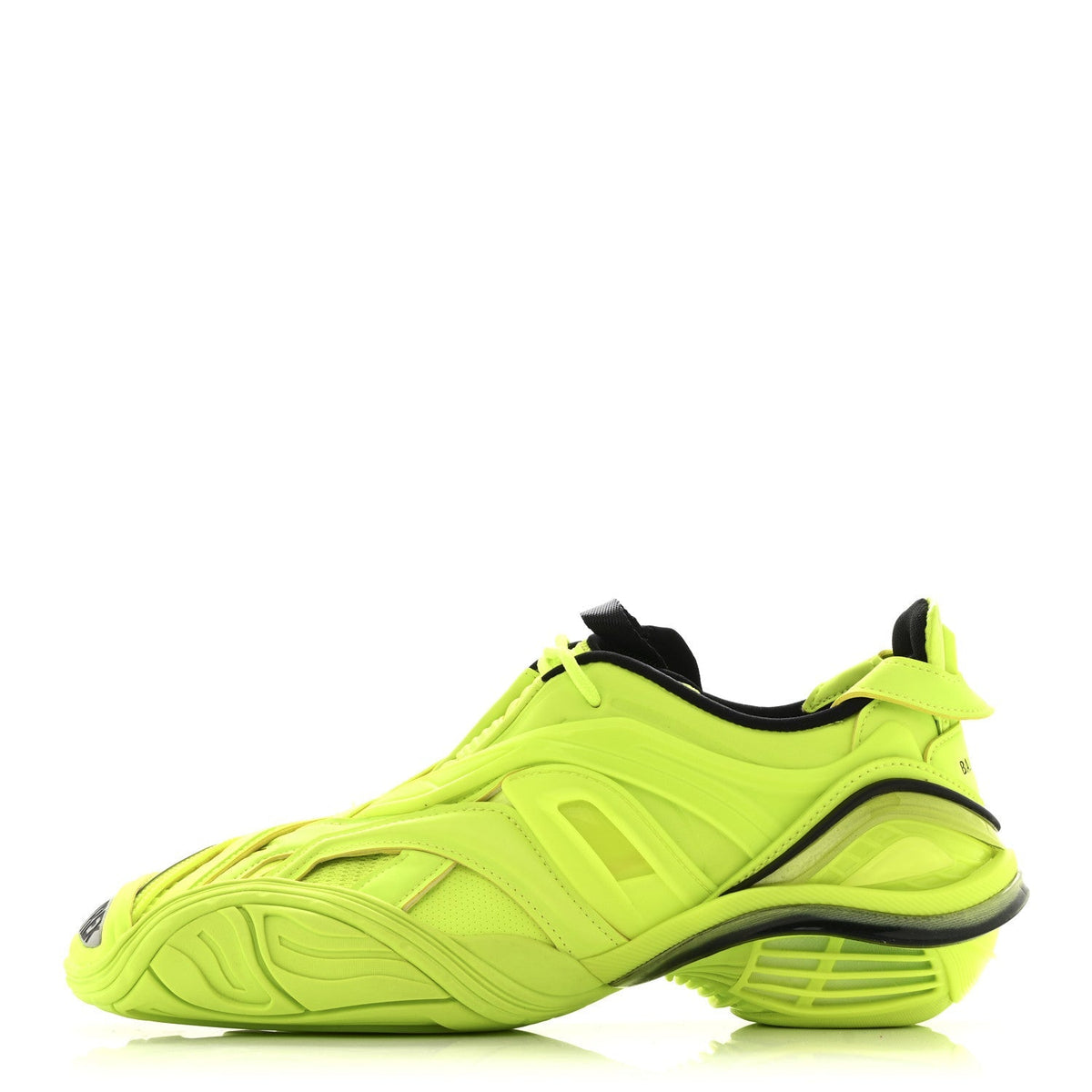 Balenciaga Mesh Rubber Women's Tyrex Sneakers 41 Fluo Yellow