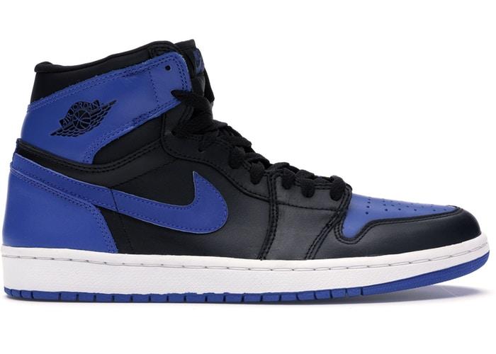 Retro Sneakers in Black/Royal Blue - 136066-041