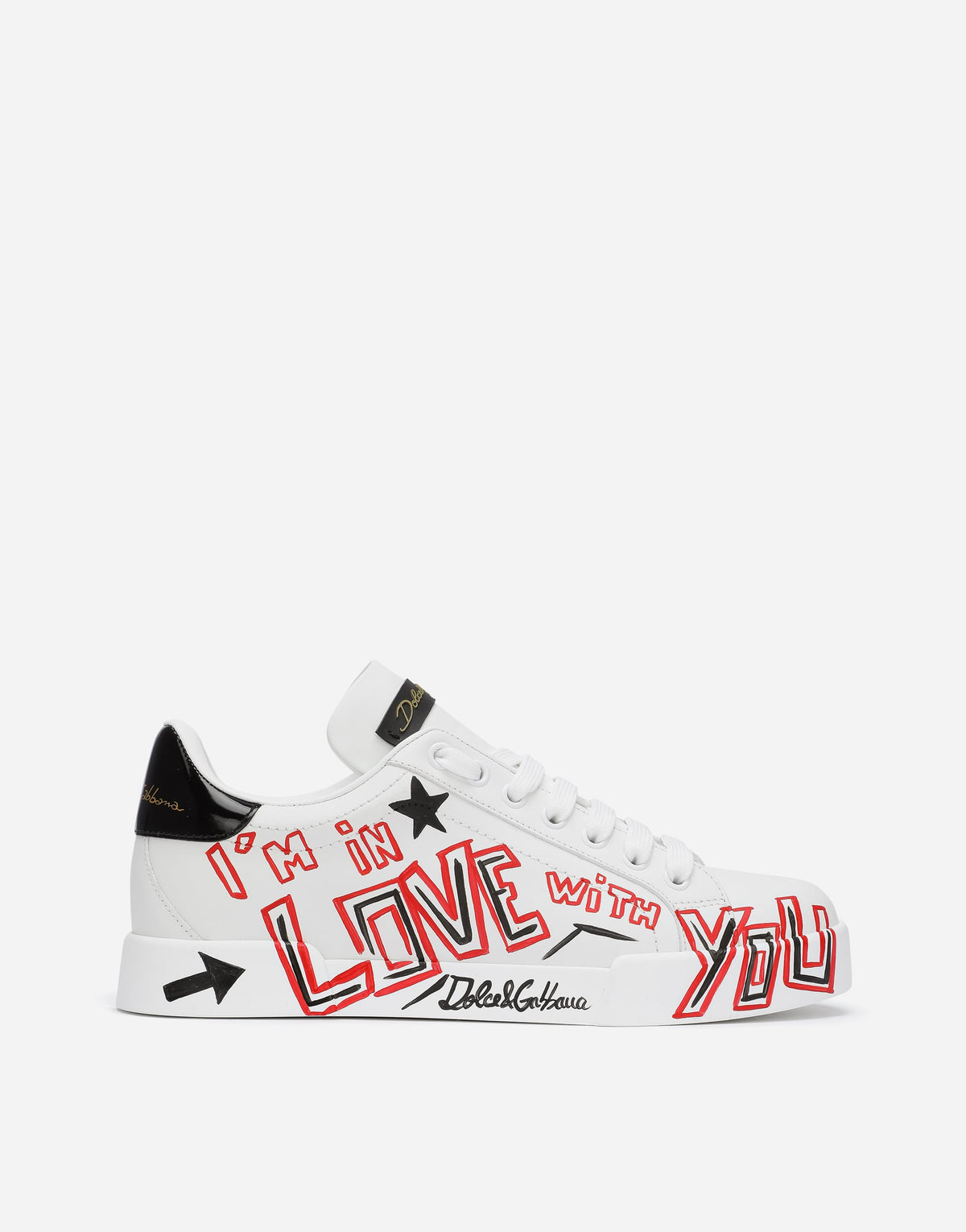 Dolce & Gabbana Portofino Cuore Men's Shoes