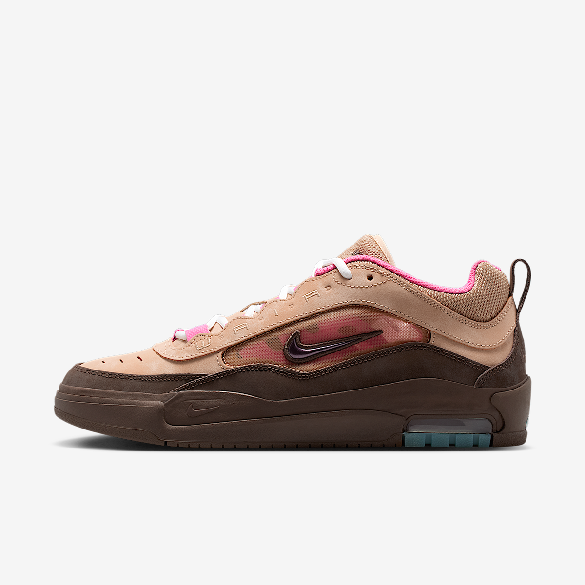 Air Max Ishod Unisex Skate Shoes With Exposed Max Air Cushioning