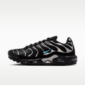Air Max Plus Premium Shoes For Men, Black/Chrome/Gamma Blue
