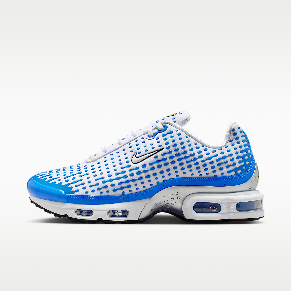 Air Max Plus VII Shoes For Men White Blue Crystal Metallic Silver