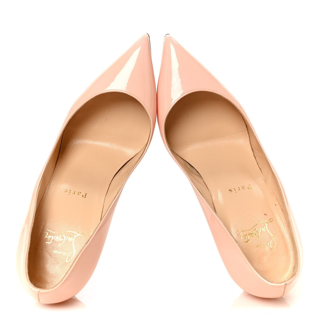 Christian Louboutin Patent Women's Pigalle Follies 100 Pumps 40 Pompadour