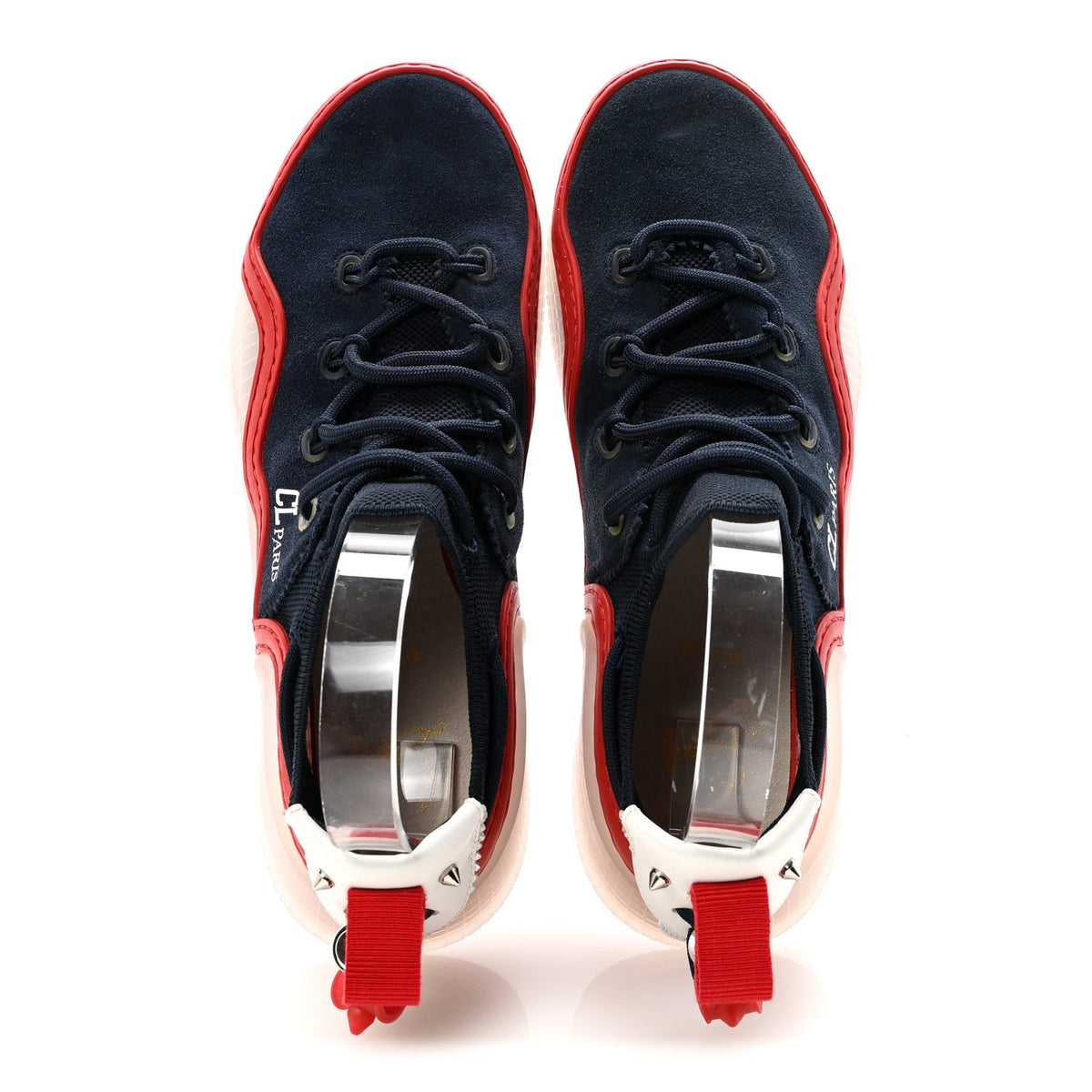 Christian Louboutin Suede Women's Arpoador Donna Sneakers 40 Marine