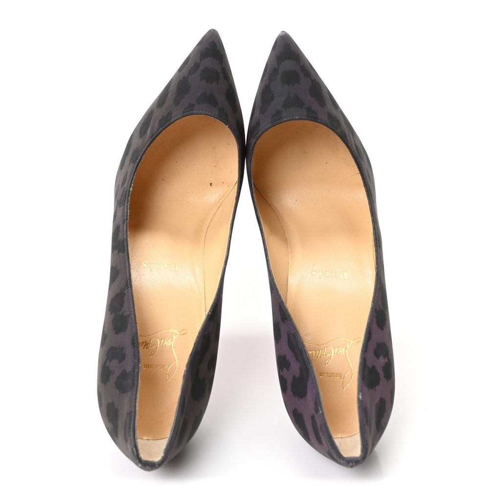 Christian Louboutin Nylon Women's Pigalle Follies 100 Pumps 36 Multi