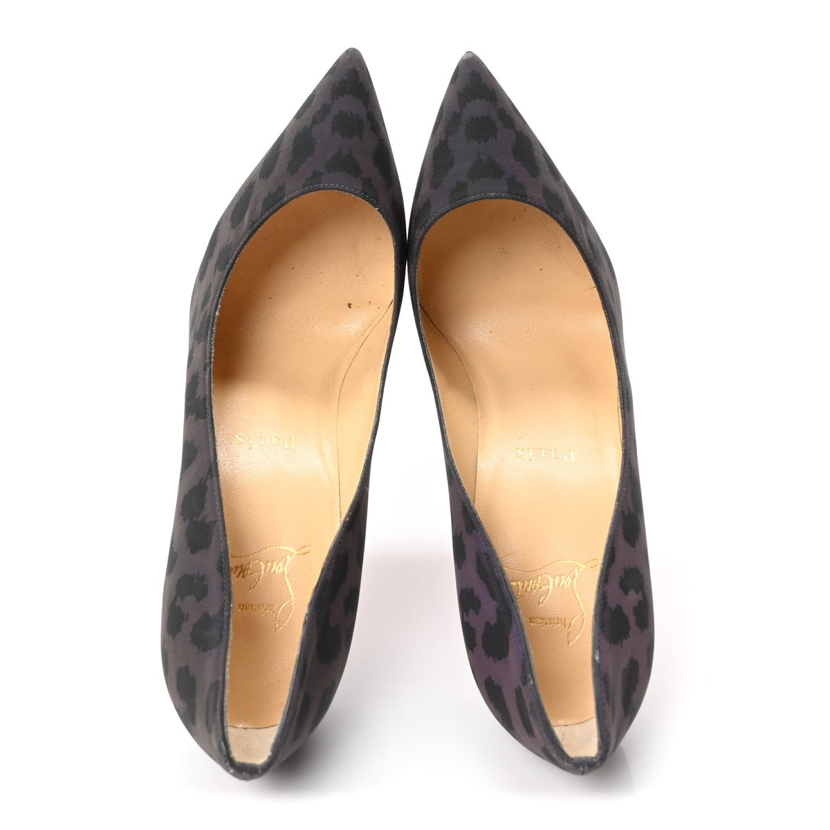 Christian Louboutin Nylon Women's Pigalle Follies 100 Pumps 36 Multi