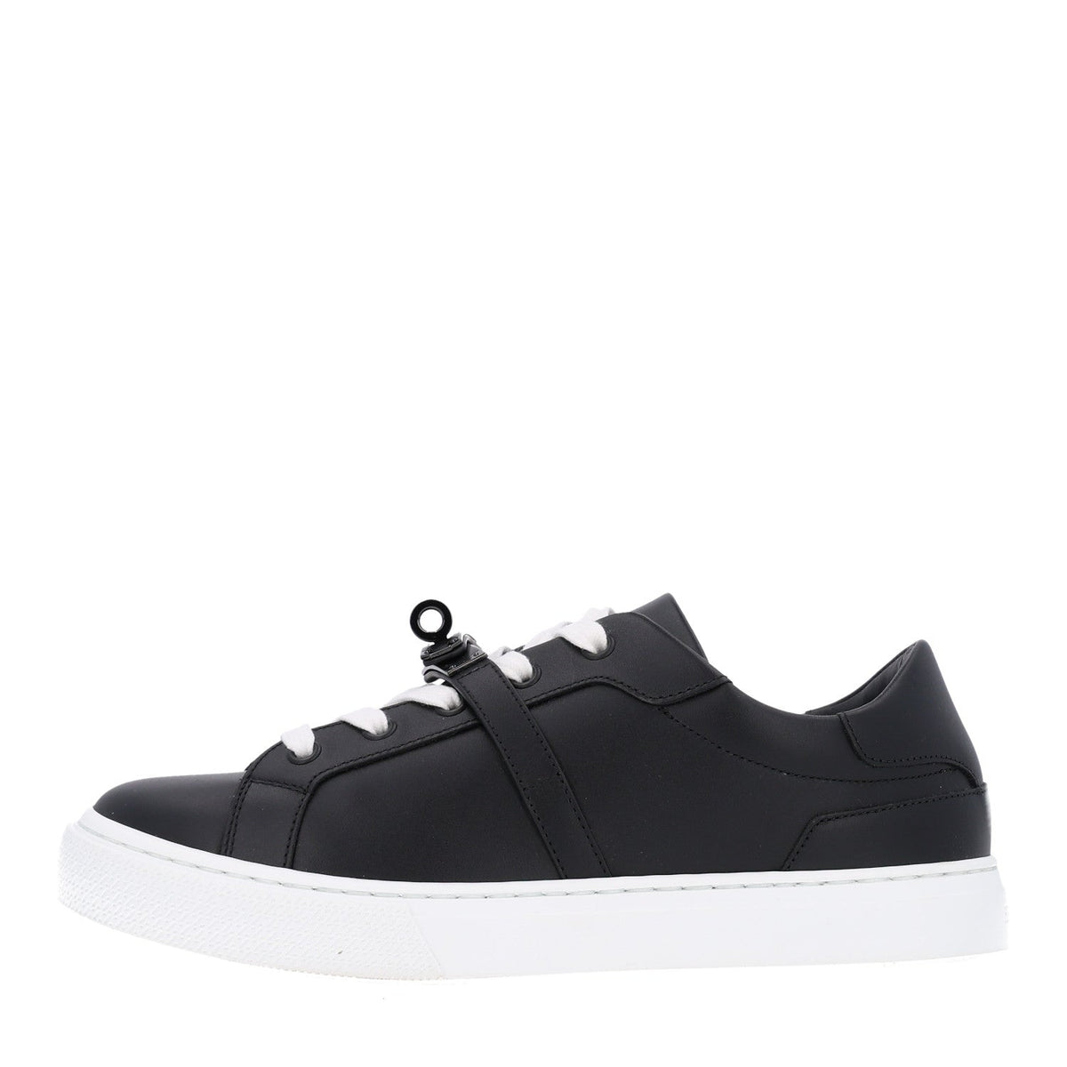 Hermès Calfskin Women's Day Sneakers 37 Black