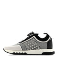 Knit Bi-Color Addict Sneakers Black White