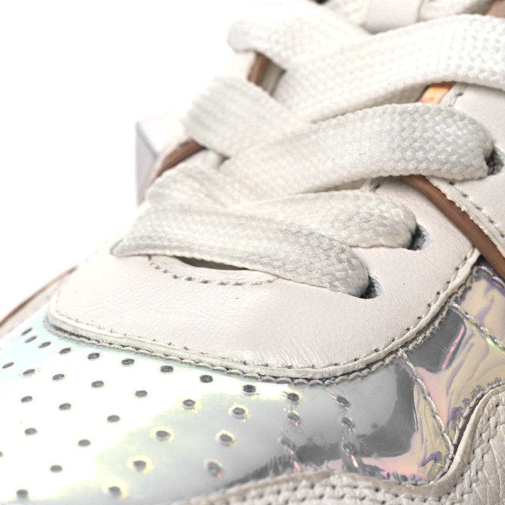 Valentino Garavani Nappa Women's One Stud Low Top Sneakers 37 White