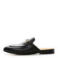 Gucci Calfskin Women's Princetown Slippers 39 Black