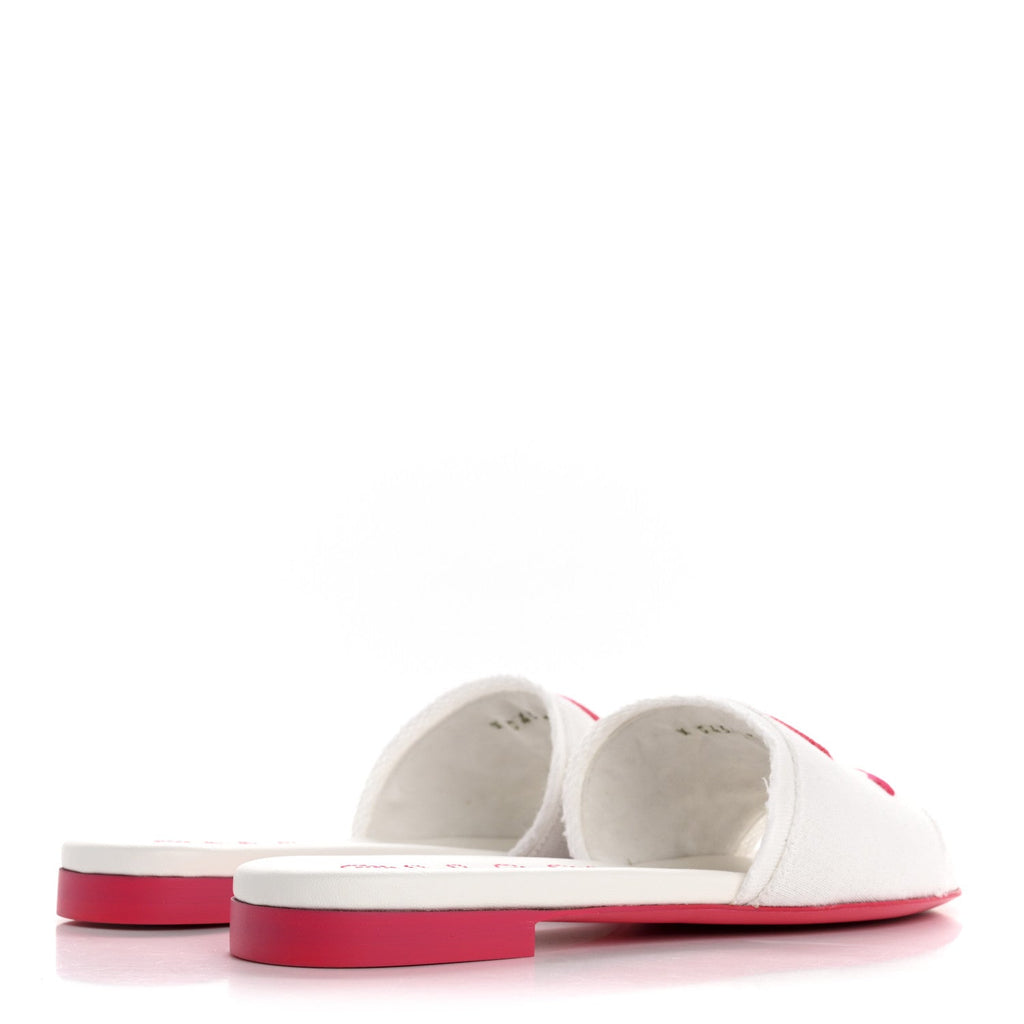 Chanel Jersey Knit CC Women's Mules