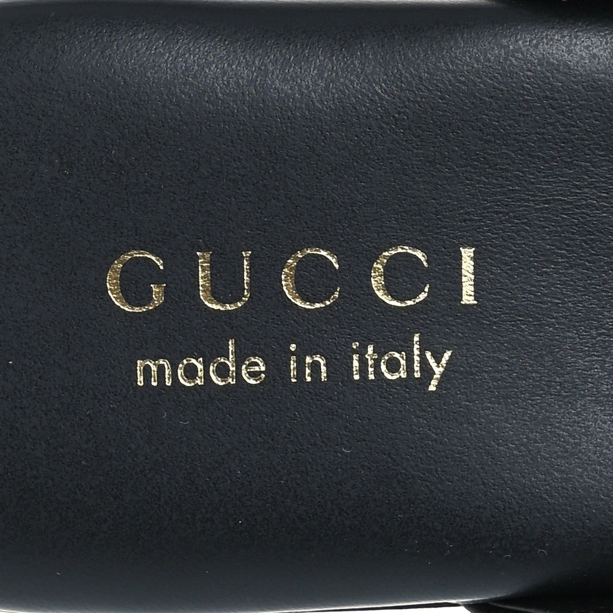 Gucci Nappa Women's Annette Horsebit Slippers 39.5 Black