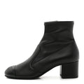 Lambskin Ankle Boots Black