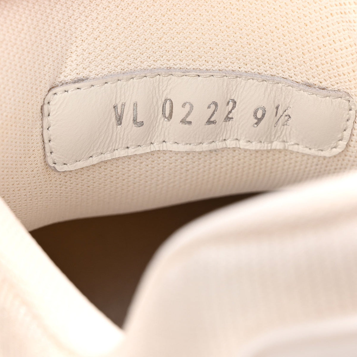 Louis Vuitton Calfskin Men's LV Trainer Sneakers 9.5 White