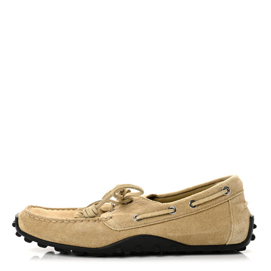 Hermes Suede Calfskin Member Lazy Women's Loafers