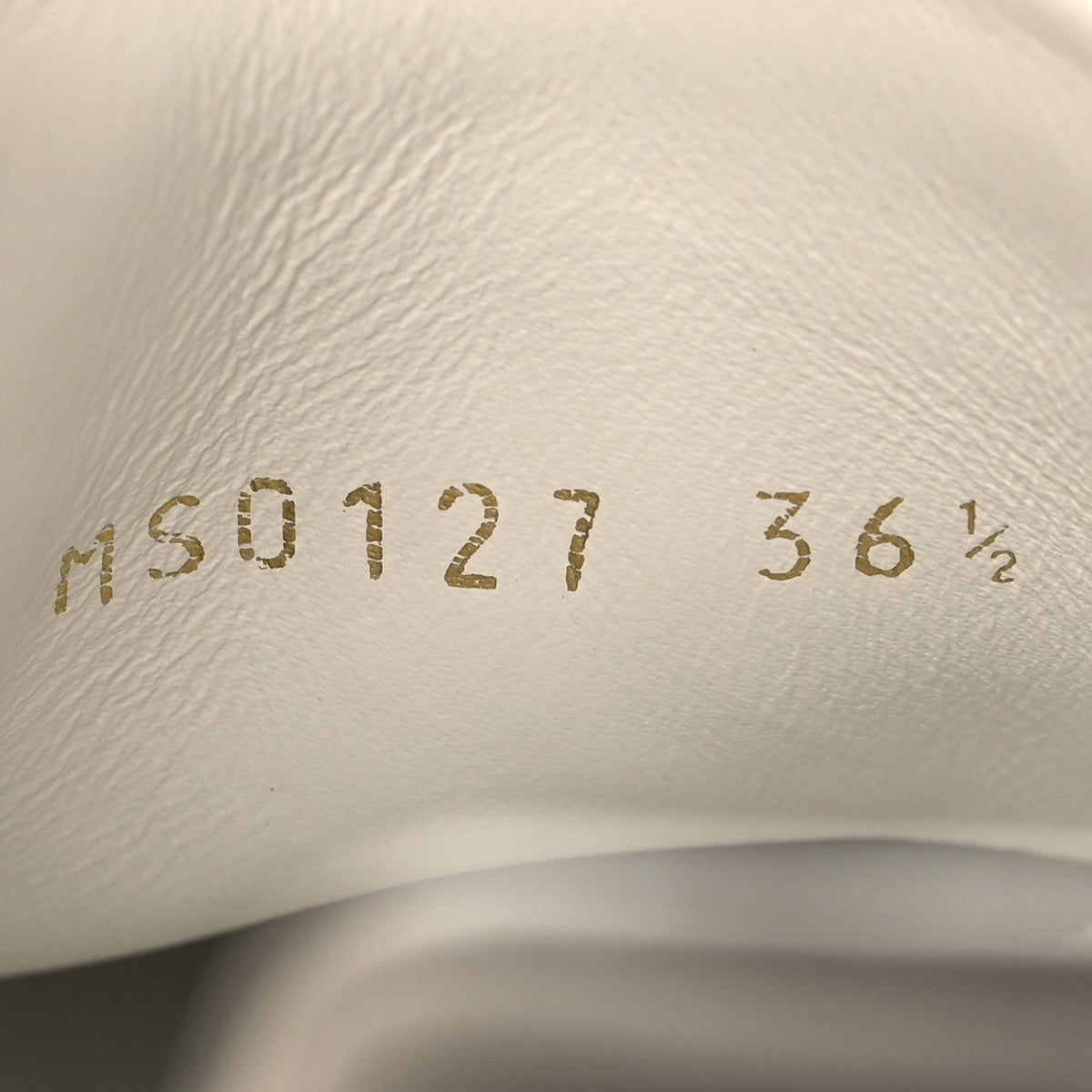 Louis Vuitton Calfskin Women's Front Row Sneakers 36.5 White
